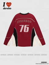 モータースウェットトレンドジャージーロングスリーブTシャツ