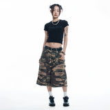 EASY See-through Crop Short Sleeve - Black