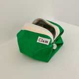 Clam ラウンドポーチ _ ヴィヴィッドグリーン