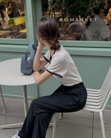 Trow プリント半袖Tシャツ