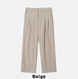 Etri Two-Tuck Banding Slacks