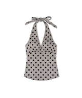 darling dot halter top (7colors)