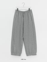 [unisex] Sawa Summer Modal Wide Banding Jogger Pants