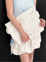 フリリッシュラップトップポーチ (white)