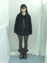 a flared winter dress