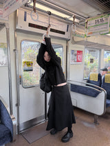 ダイアゴナルラップスカート
