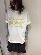 YWD WELCOME Tシャツ_アイボリー (1color)