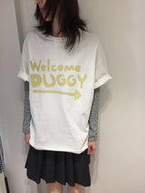 【即日発送】YWD WELCOME T-SHIRTS_IVORY (1color)