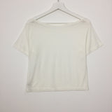 ル シルケット ボートネック Tシャツ(2color)