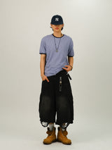TR Cargo Pocket Denim Pants