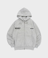 (zp) MMシンボルロゴ2WAYジップアップ (GREY)