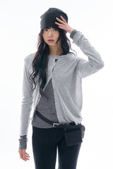 Eller lettuce edge cardigan