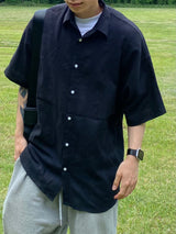 Youth linen short sleeve shirt 3C