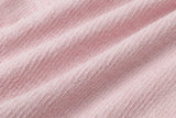 Scoop knit dress - pink
