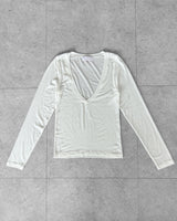 BLUR V-NECK TEE
