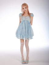 Rose Island ジェリーフィッシュ ムーンライトガール レースメッシュドレス