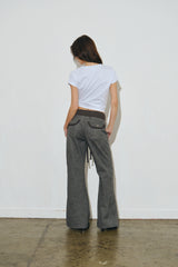 ag cotton pants (dark grey)
