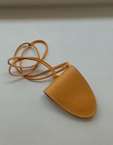 [Real Leather] ステッチクリップサングラスホルダー