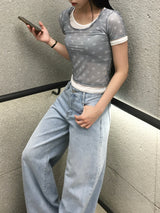 サーフ スター メッシュ レイヤード トップ(2c)