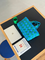 Tartan Check Padding Bag