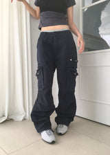 (UNISEX) フィールドボタンカーゴパンツ (3color)