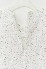 (W) アボフリルドットブラウス (2color)