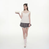 Angel Wrap Blouse - CREAM ROSE