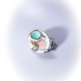 mint tea-cup ring