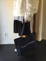 YWD TWILL ECO BAG-NAVY