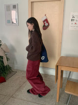 Honbi Corduroy Straight Pants