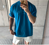 Lapel San Francisco Ice Pigment Washing Ban Pallies