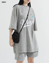 ピグメントウィングスオーバーフィットTシャツ