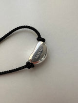 [Hand made/925silver] Long string bean ネックレス (2color)
