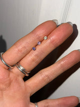 [925silver] Color cubic piercing (3color)