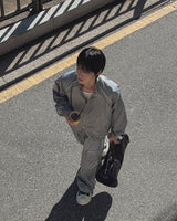 カイ ナイロングロッシーパイピングパンツ