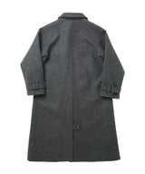 ピュアウール 90 バルマカーン コート (Charcoal)
