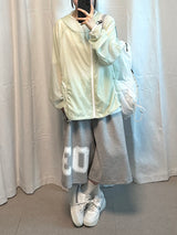 pastel windbreaker