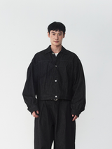 JT3 Structured Stitch Denim Jacket