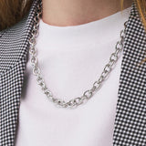 Men's ネックレスステンレススチール_CLEF ループチェーンネックレス