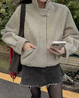 Wool buckle jumper