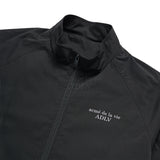 24FW  BASIC LOGO NYLON SET UP JACKET BLACK 