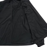24FW  BASIC LOGO NYLON SET UP JACKET BLACK 