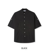 リノ ロールアップ ハーフシャツ