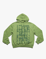 I Am Punk Hoodie - Green   
