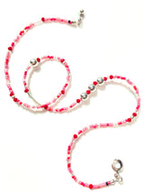 Kichikichiyaya Raspberry Necklace