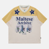 Maltese Archive Mesh Jersey Half Sleeve T-shirt