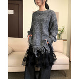 レイヤードメッシュスカート