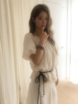 Gureum puff blouse