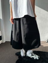 Aven Heavyweight Graphic Patch Bermuda Shorts 2color