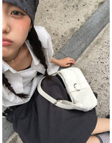トニービッグバックル ショルダーバッグ (4color)